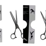 Profesionalne makaze za šišanje SET RAVNE + EFILERKE