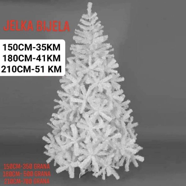 Jelka bijela 150 CM