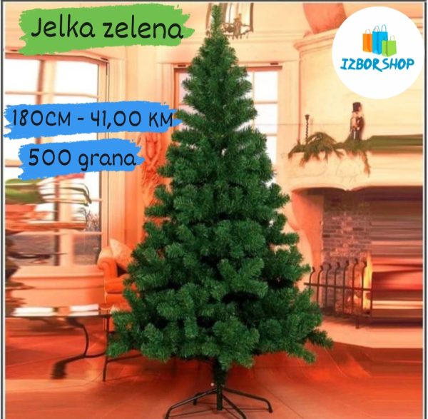 Zelena jelka 180 CM