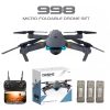 DRON 998 PRO 4K HD DVIJE KAMERE WIFI DRONOVI