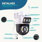 Nadzorna kamera wifi smart dupla