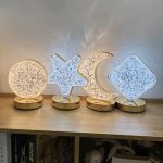 Led lampa mjesec i zvijezde