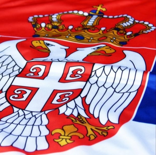 Zastava Srbije 180x120 Srbija-Srbijanska-Srpska
