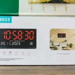 Sat digitalni 50cm sa prikazom temperature/datuma