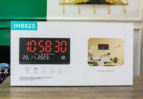 Sat digitalni 50cm sa prikazom temperature/datuma