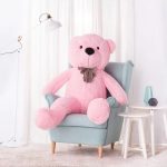 Veliki plisani medo 180 cm Rozi