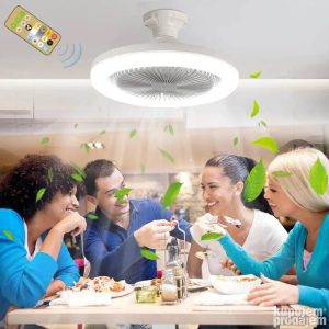 Stropni ventilator s led svjetlom 2u1 30w