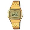 Retro zlatni digitalni sat zenski CASIO