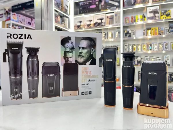 Rozia Pro set za sisanje i brijanje 3u1