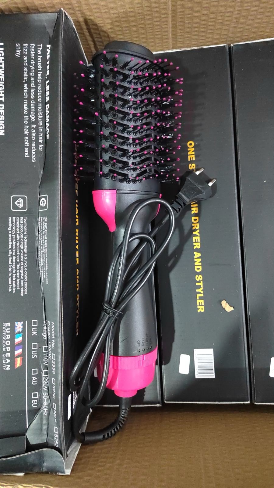 Elektricna cetka fen za kosu 2u1