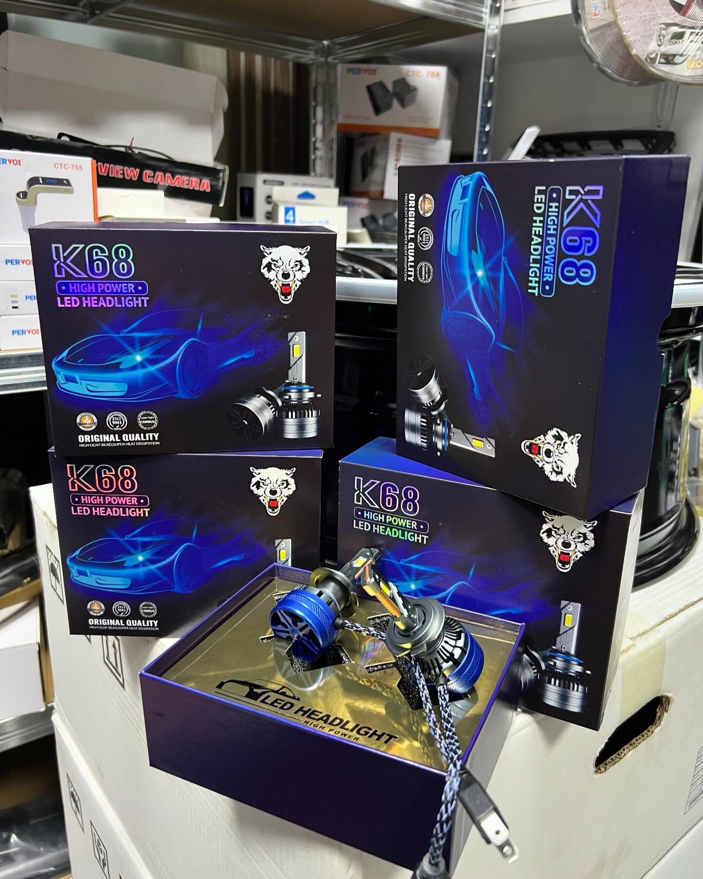 K68 Led svjetla za auto h1 h3 h4 h7