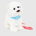 Pas koji laje i hoda plisani