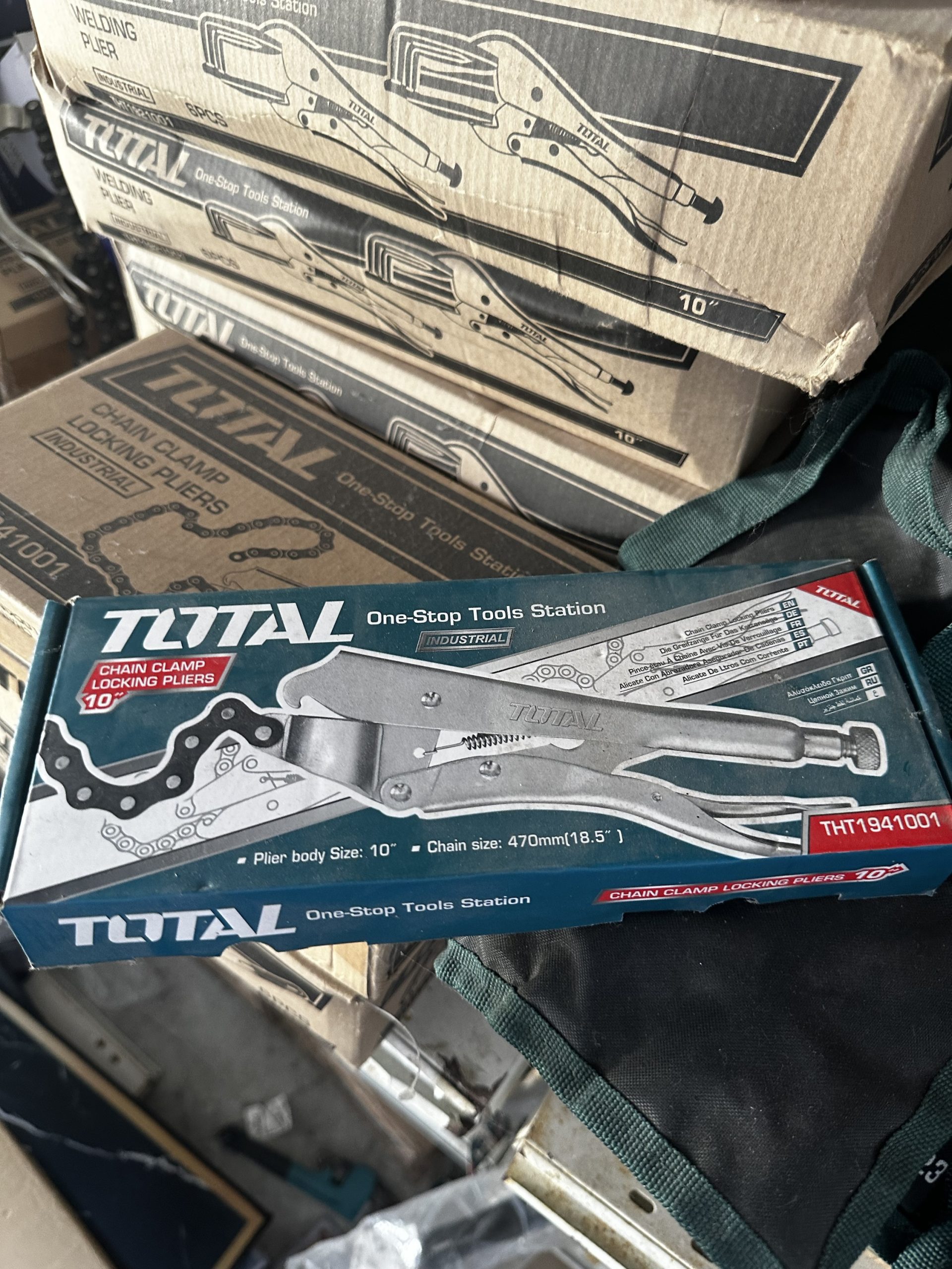 Klijesta za stezanje s lancem marke Total