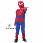 Spajdermen dječiji kostim sa mišićima / Maska za djecu Spiderman