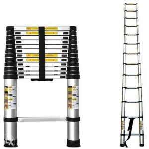 Aluminijske teleskop ljestve do 150 kg  3.2m/ 3.8m