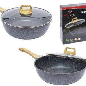 Hotchef mramorna tava za duboko prženje 32 cm