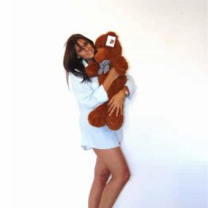 Veliki plisani smedji medo 80cm