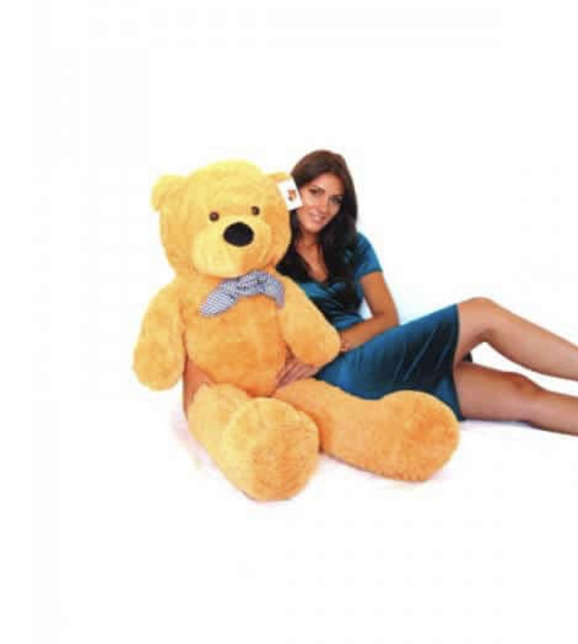 Plisani medo svijetlo smedji 140cm