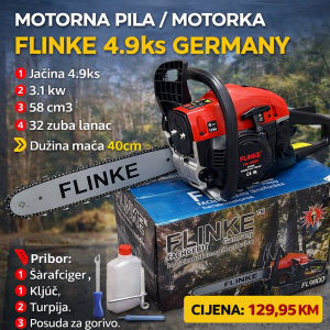 Motorka/motorna pila FLINKE 4.9ks