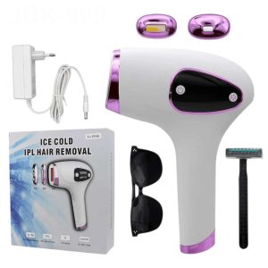 Laserski epilator sa ledenim efektom