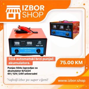 Punjac 50Ac ispravljac za akumulator 6/12/24