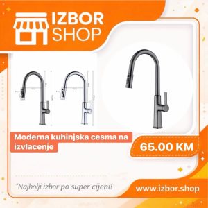 Moderna kuhinjska cesma na izvlacenje