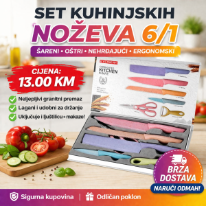 SET KUHINJSKIH NOŽEVA 6/1