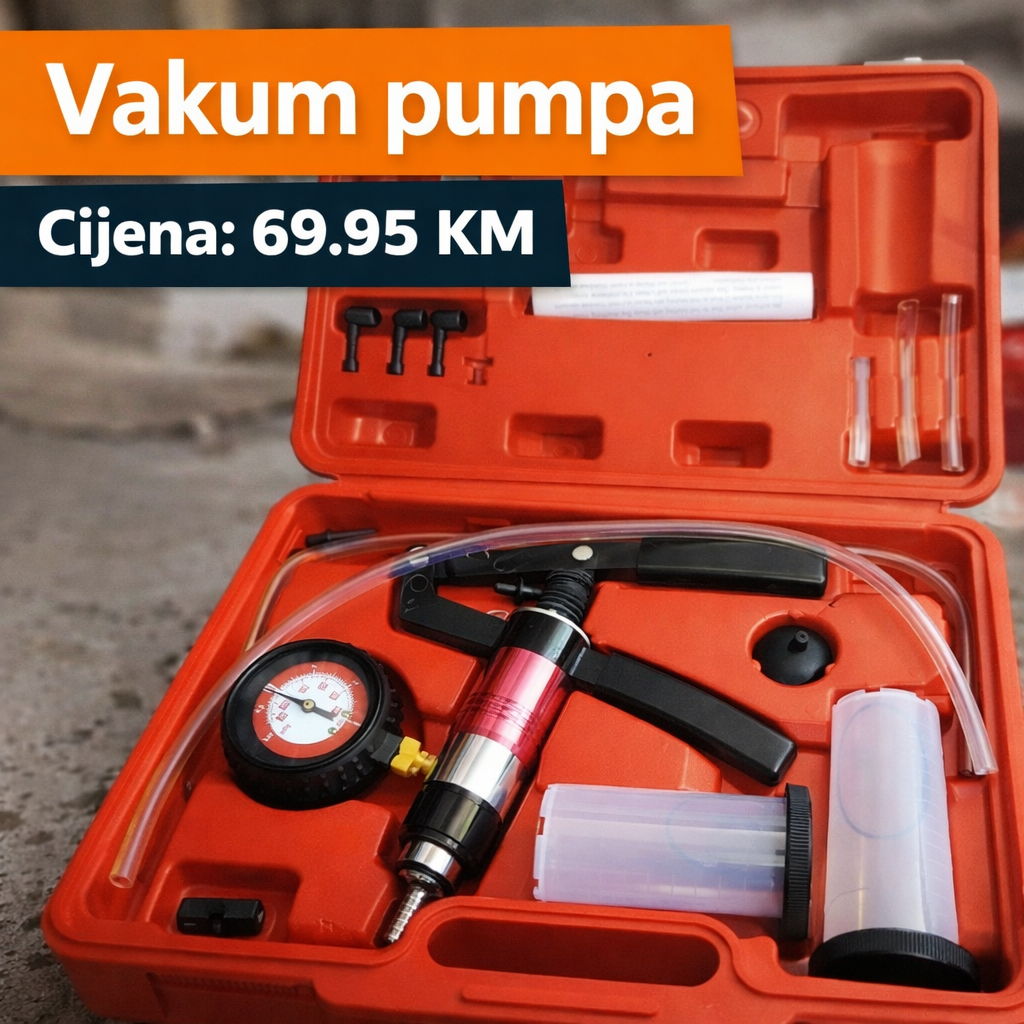 Vakum Pumpa – Set za testiranje sistema