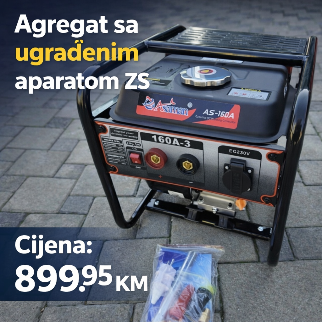 Agregat sa ugrađenim aparatom ZS (160A)