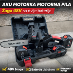 AKU MOTORNA PILA 48V – SET SA 2 BATERIJE