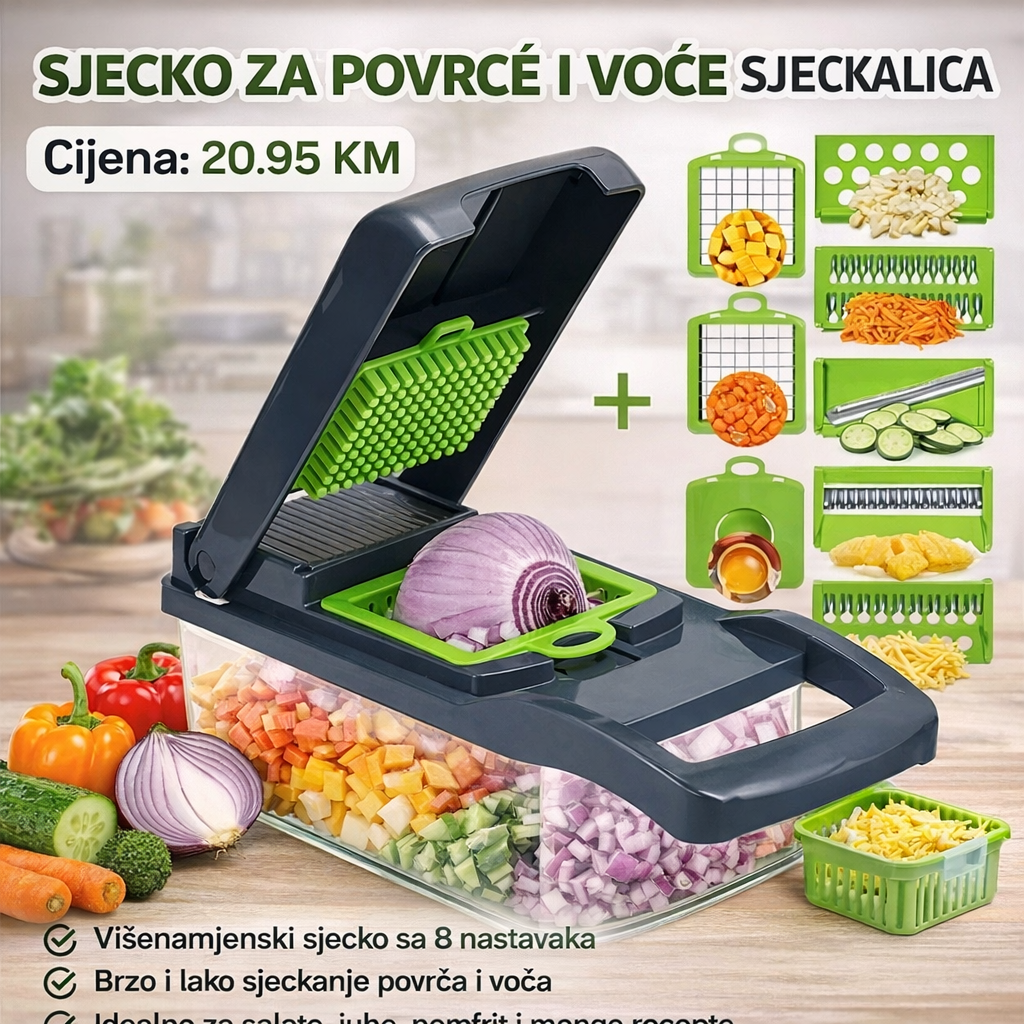 SJECKO ZA POVRĆE I VOĆE – VIŠENAMJENSKA SJECKALICA