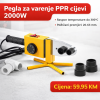 PEGLA ZA VARENJE PPR CIJEVI 2000W
