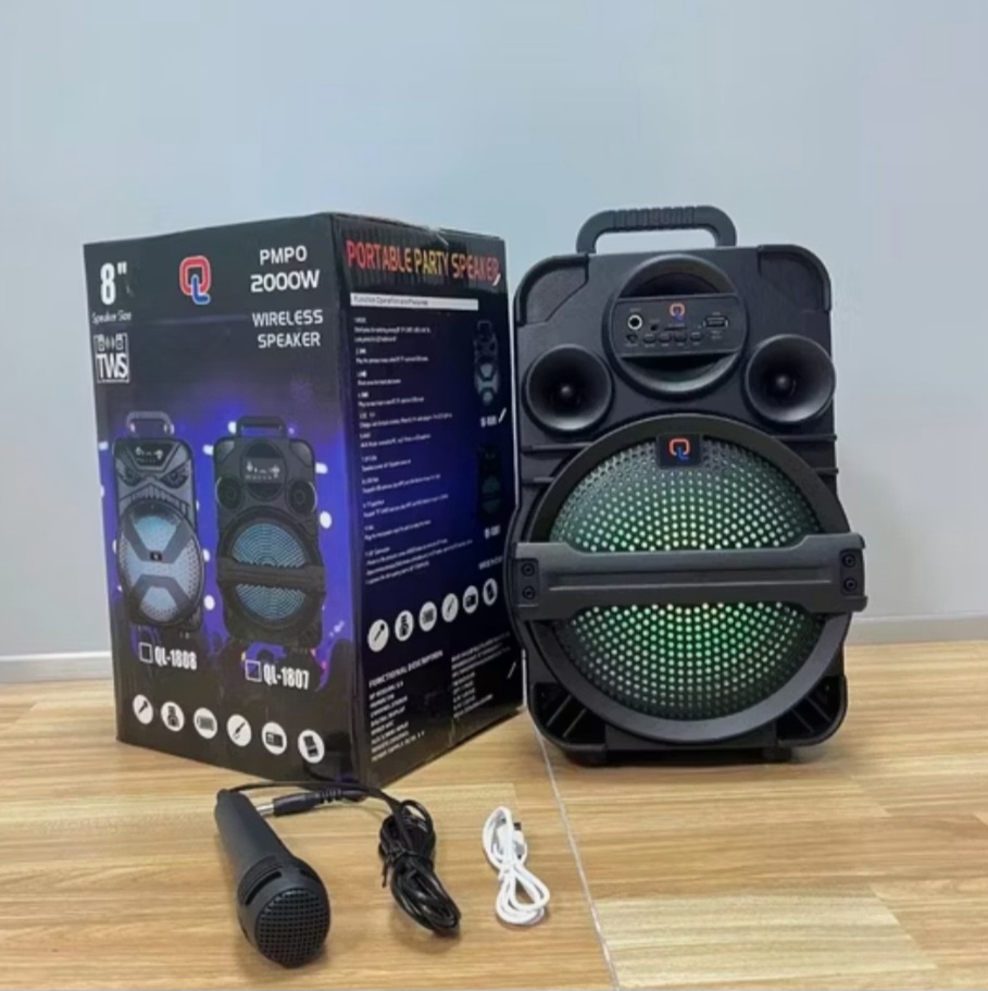 Bluetooth zvucnik 8 inch 2000w