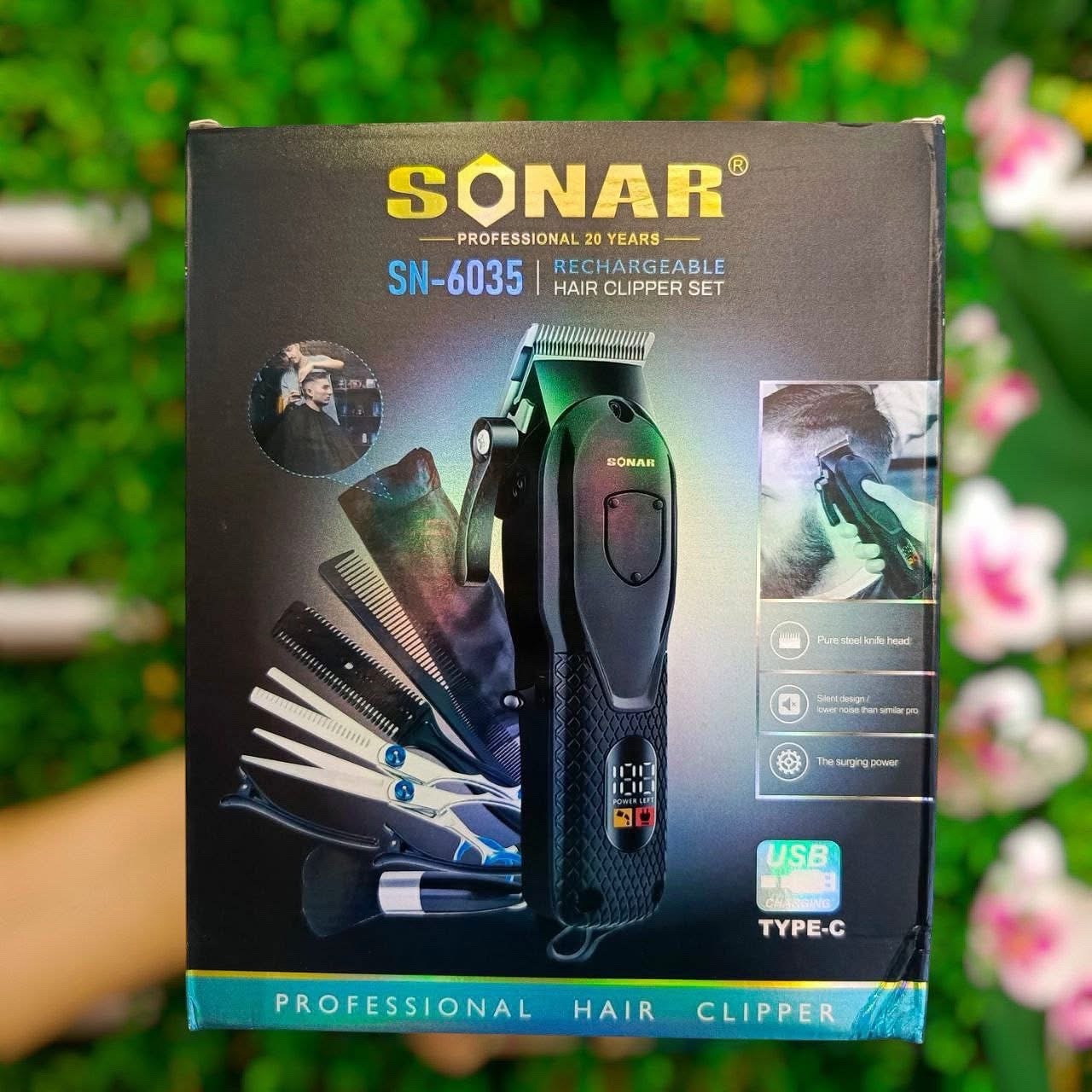 Sonar SN-6035 punjivi set mašinica za šišanje