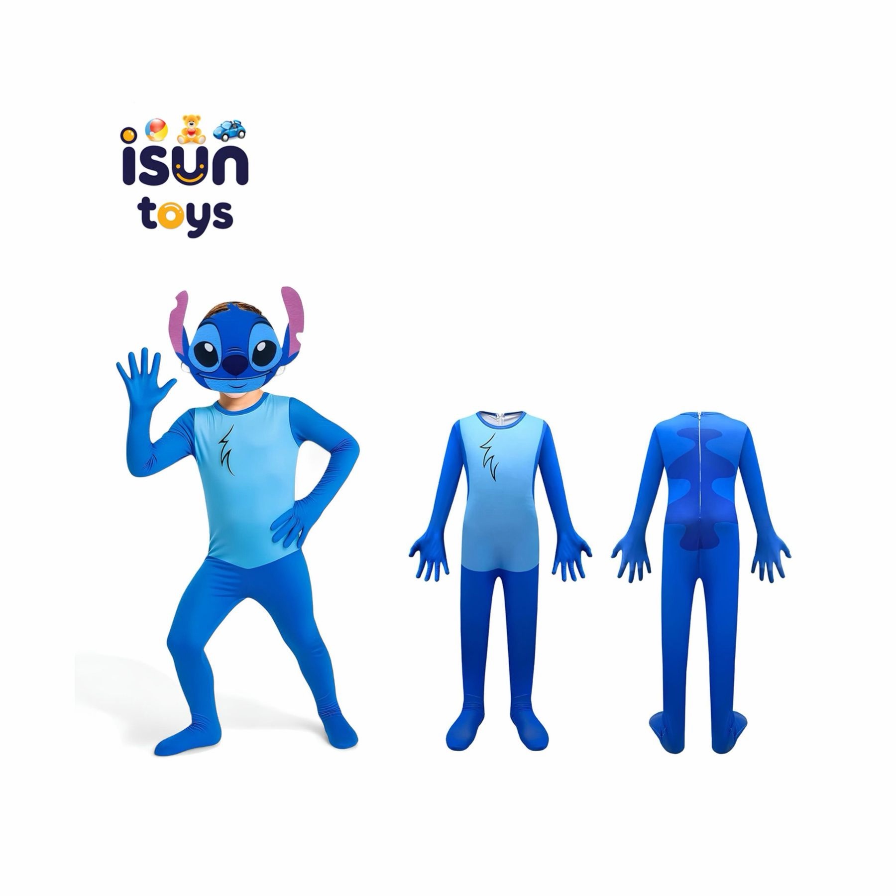 Kostim stitch djeciji plavi