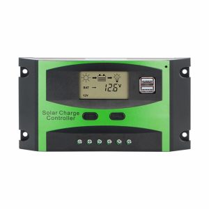 Solarni kontroler sa USB punjačem mobitela 30A 12v/24v