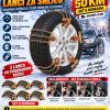 UNIVERZALNI LANCI ZA SNIJEG – SET 6 KOMADA